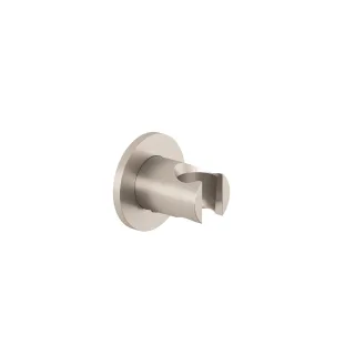 KLUDI-A-QA Wandhalter rund, starr Stainless Brushed Nickel PVD 65557N5-00