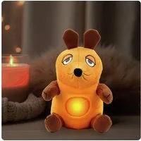 ANSMANN AG LED Nachtlicht LED Nachtlicht Maus Kuscheltier inkl. Batterien & Musik Funktion