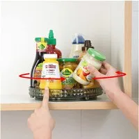 TUWENA Gewürzregal Gewürzregal Drehplatte, Drehbares Organizer für Gewürze, Backzutaten, 1-tlg., Kühlschrank, Küche