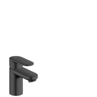 hansgrohe Vernis Blend CoolStart 70 Einhebel-Waschtischarmatur 71526670 ohne Ablaufgarnitur, schwarz matt