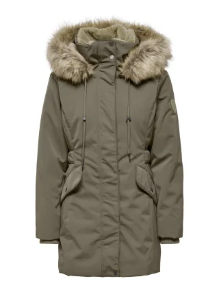 ONLY - ONLNEWPRISKA PARKA CC OTW Walnut - Gr. - L