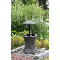 Garden Pleasure Gartentisch MUMBAI, mit Getränkekühler