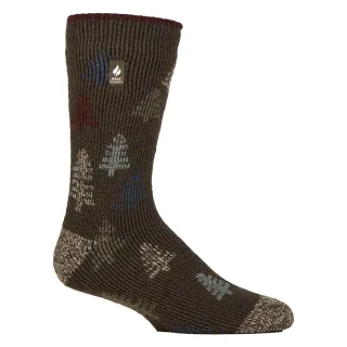 Herren Jacquard Thermosocken für den Winter