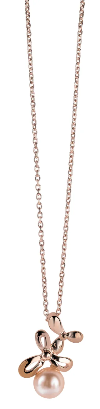 Orphelia Damen-Kette aus 925er Sterlingsilber mit Anhänger - Rosé ZH-6016/1