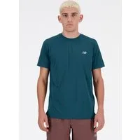 New Balance Laufshirt Sport Essentials T-Shirt Mens TOP-36319 Kurzarm-Design, mit Rundhalsausschnitt, atmungsaktiv, aus Polyester