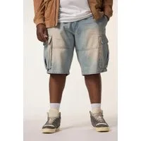 STHUGE Bermudas Jeans-Bermuda Baggy Fit Cargotaschen