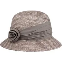 Seeberger Sonnenhut (1-St) Strohglocke mit Ripsband
