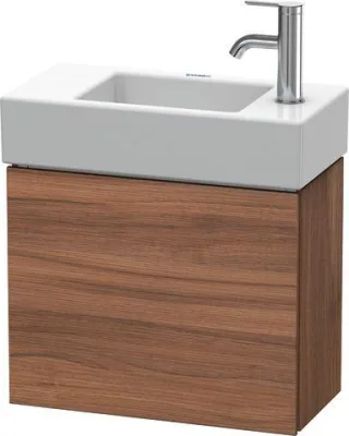 Duravit L-Cube Waschtischunterbau wandhängend Nussbaum Matt 480x240x400 mm - LC6246L7979 LC6246L7979