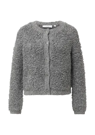comma - Strickjacke grau - Gr. - 40