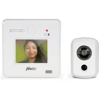 Alecto Digitaler Türspion DC-700 (1-tlg., Weitwinkelobjektiv, Sichtschutz-Abdeckung, für mehr Sicherheit)