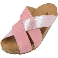 Haflinger Bio Como Sommer Sandale aus Leder Hausschuh Unisex Hausschuh