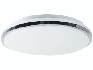 MÜLLER-LICHT LED-Deckenleuchte 21000053 chrom, 20 W, 1300 lm, 3000 K, 3-Stufendimmer