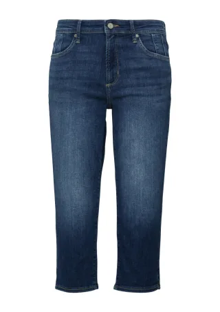 s.Oliver Red Label - Capri-Jeans Betsy : Mid Rise blau - Gr. - 36