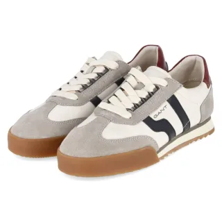 Gant Low Sneaker BAYLLE - Gr. 40 - Taupe - Leder & Textil