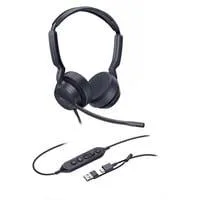 UH42 Dual, Headset schwarz, Teams-Variante, USB-C- und USB-A-Anschluss