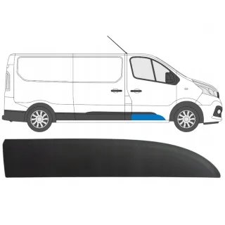Seitenleiste Verkleidung Zierleiste RECHTS 808200752R für Nissan NV300 2016-