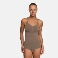 cfab (creamy fabrics) Shapingtop Shaping Cami-Taupe-XS (1-tlg)