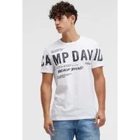 CAMP DAVID Rundhalsshirt mit Baumwolle