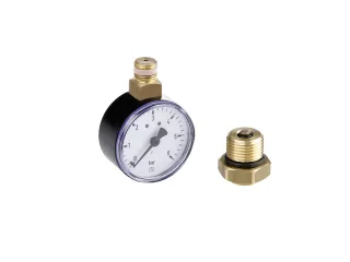Tece floor IK-HKV Manometer mit Montageventil, 77390130 77390130