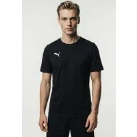 PUMA Trainingsshirt TEAMGOAL CASUALS TEE gerader Abschluss, Kurzarm, für Sportmode, Rundhalsausschnitt