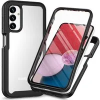 betterfon Handyhülle für Samsung Galaxy A14 TPU Case mit 360° Rundumschutz Displayschutz, 360 Grad Hülle mit Displayschutz und Fingerprint