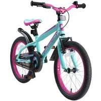 Bikestar Kinderfahrrad Urban Jungle, 18 Zoll, ab 109 cm, 5 - 7 Jahre, Jungen, Mädchen, 1 Gang, Handbremse, Rücktrittbremse, Kettenschutz, Höhenverstellbar