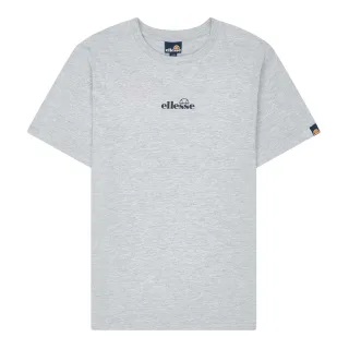 Ellesse - "Ollio" T-Shirt für Herren, gewebter Stoff, Jersey (Grau meliert)