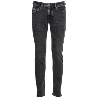 Diesel Sleenker Dunkelgraue Denim-Jeans