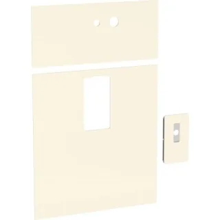 Geberit Frontverkleidung zu Monolith Sanitär- modul für Waschtisch B 73cm 10re Glas sand, 242700TG1 242700TG1