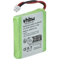 vhbw Akku passend für Telekom Sinus A201 Festnetz & DECT (600 mAh, 2,4 V, Akku Akku NiMH 600 mAh (2,4 V, 1 St), Leistungsfähiger Austausch-Akku für Telefon, Festnetz oder schnurloses