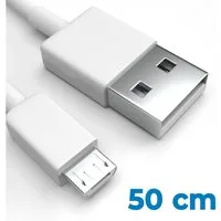 Justcom Huawei Y6 USB-Kabel, Micro-USB, USB-A (50 cm), Schnellladekabel, Datenkabel, Handy, Tablet