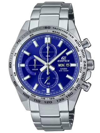 Casio Edifice Herren Silberne Uhr EFR-574D-2AVUEF