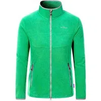 Blue Wave Fleecejacke Marcy Damen Jacke Marcy in moderner Streifenoptik mit Stehkragen