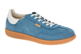 Ecco 23581361579 SOFT 11 Women?s Retro Sneaker blau federal Blue/bright white