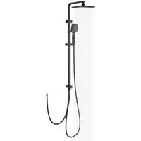 HOMELODY Duschsystem Regendusche Duschset ohne Armatur Ohne zusätzliches Bohren, 2 Strahlart(en), Regendusche Duschset mit Überkopfbrause Handbrause,Messing