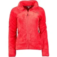 Geographical Norway Fleecejacke Geographical Norway Damen Fleecejacke Teddy Fleece Winter Jacke mit Stehkragen, in Unifarbe, kuschelig