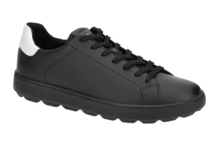 Geox U45GPA 0009B C9999 Herren Sneaker Schwarz - Atmungsaktiv, extra leicht &...