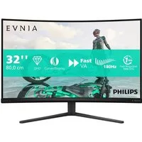 Philips 32M2C3500L Curved-Gaming-Monitor (80 cm/32 ", 2560 x 1440 px, QHD, 1 ms Reaktionszeit, 180 Hz, VA LCD)