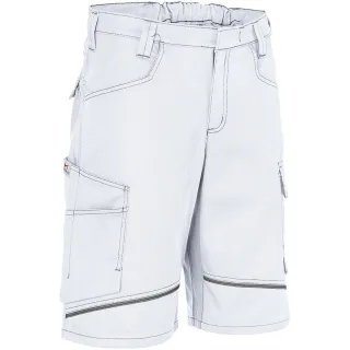 KÜBLER ICONIQ cotton Shorts weiß/anthrazit 48 - 2440 1301-1097-48