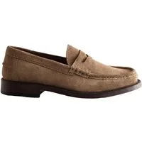 Next Penny Loafer aus Veloursleder, weite Passform Loafer (1-tlg)
