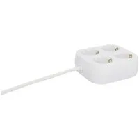Trend Line Unitec Steckdosenleiste 4-fach 1,4m quadratisch, Steckdosenleiste
