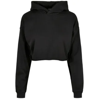 Urban Classics - Kurzes Hoodie für Damen (Schwarz)