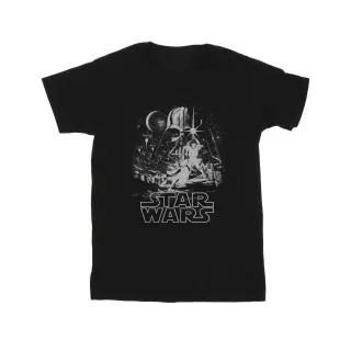 Star Wars - "New Hope" T-Shirt für Herren (Schwarz)