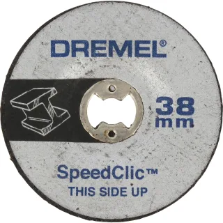 DREMEL SC541 EZ SpeedClic Schleifscheibe Ø 38,0 mm (2 Stück) - 2615S541JA