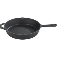 GSW Bratpfanne Black Iron BBQ, Gusseisen (1-tlg), Pfanne zur Anwendung auf dem Grill, Feuer oder im Backofen