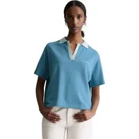 Marc O'Polo DENIM Poloshirt aus reiner Bio-Baumwolle