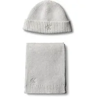 Calvin Klein Jeans Strickmütze KNITTED SCARF BEANIE GIFTBOX Regular fit für den Winter