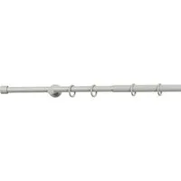 ondeco Gardinenstange Teleskopgarnitur Trendy, Ø 19 mm, 1-läufig, ausziehbar, Bohren, verschraubt