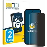 BROTECT Displayschutzfolie Sichtschutzfolie für Google Pixel 10a, 2 Stück, Anti-Spy Privacy Sichtschutz Blickschutzfolie Blaulicht-Schutz