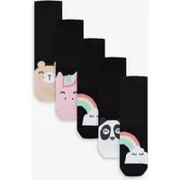 Next Kurzsocken Socken mit Cartoonmotiven, 5er-Pack (5-Paar)